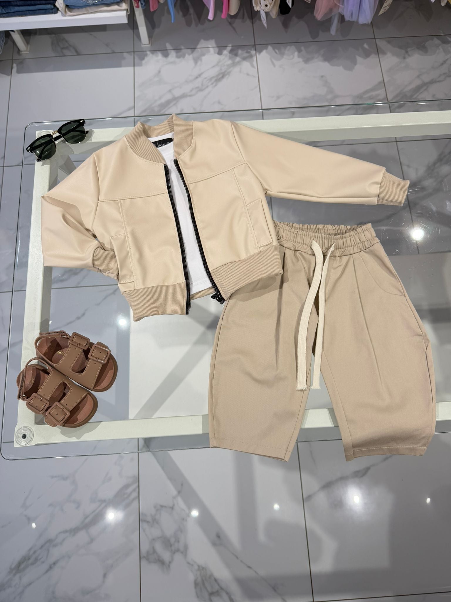 Jacket beje