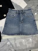 Gonna jeans diamond