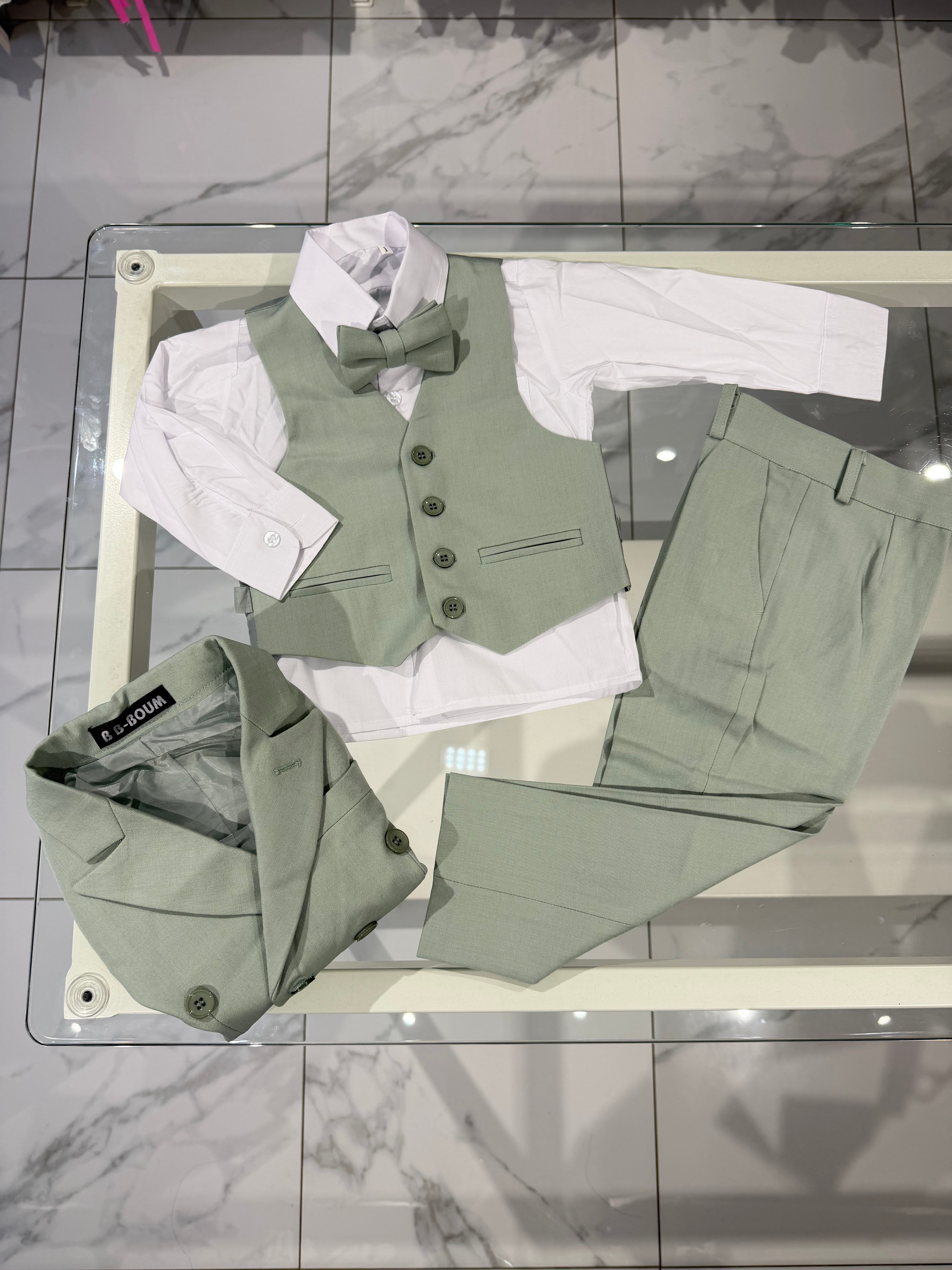 Abito elegance salvia