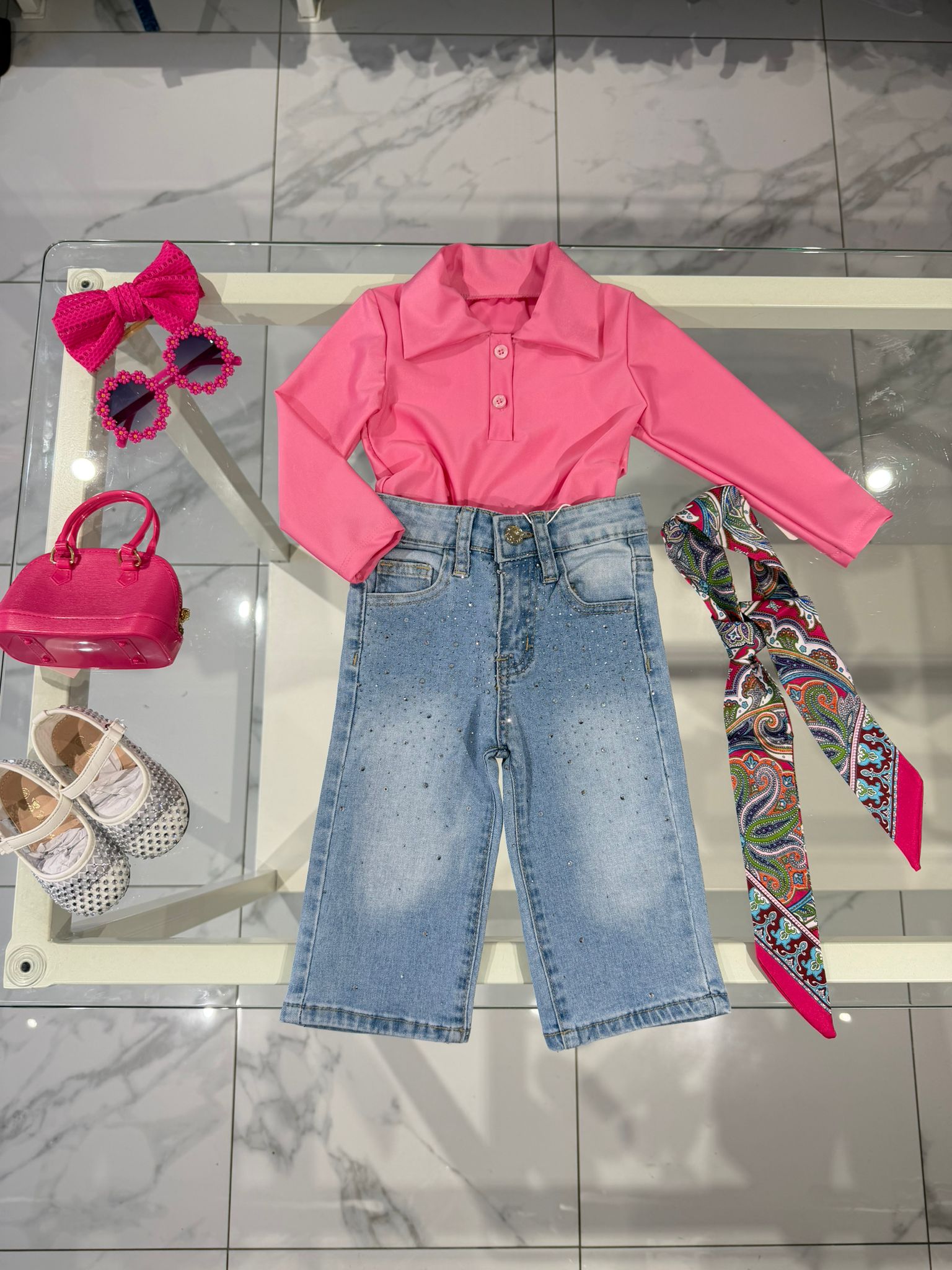 Body polo pink shock