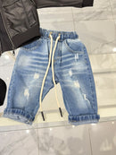 Jeans elastico in vita