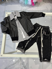 Camicia righe strette