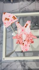 Costume Teddy pink