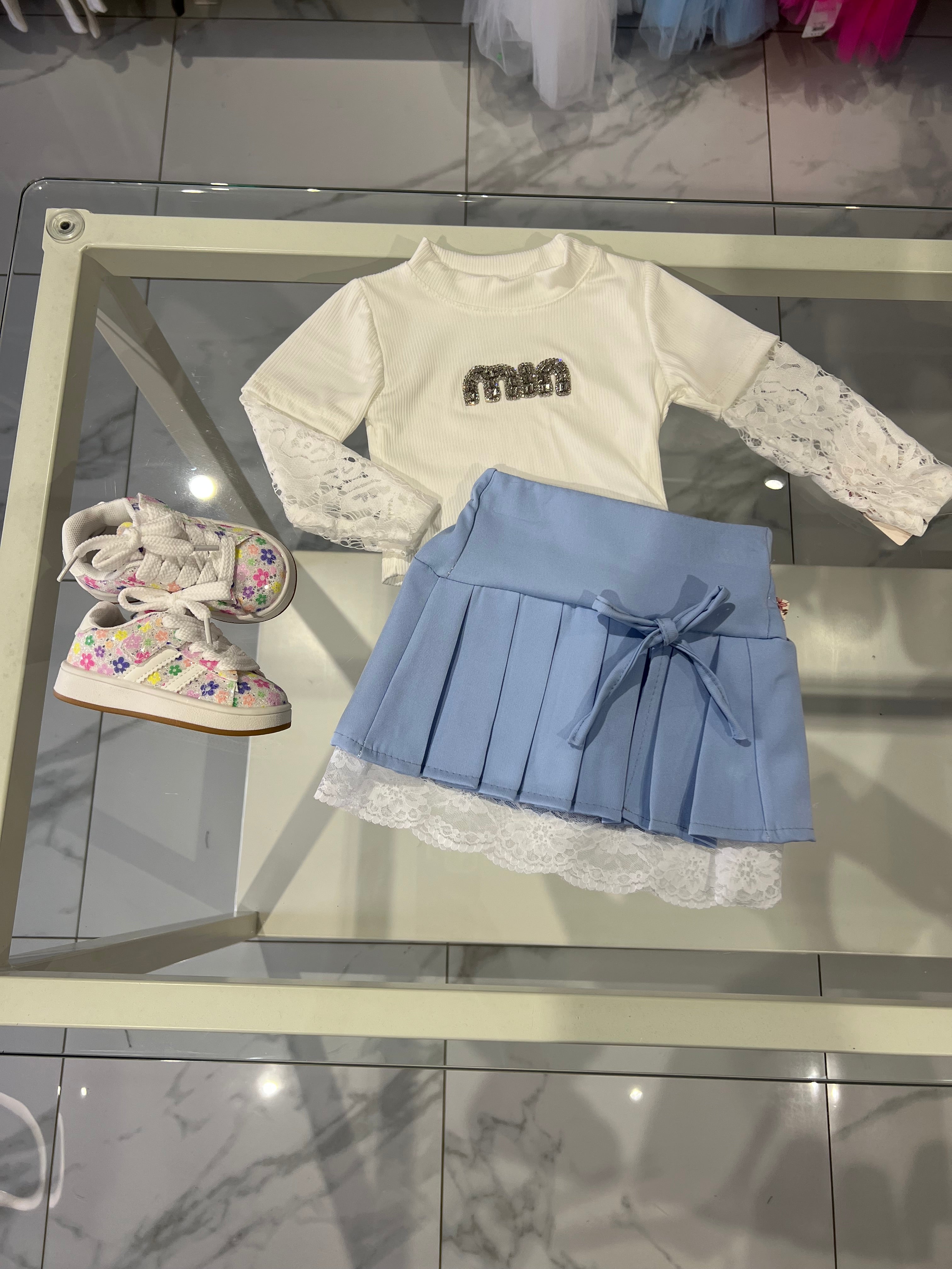 Maglia maniche Pizzo