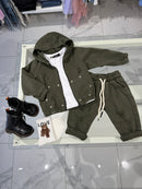 Coordinato denim Military