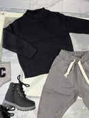 Mezzocollo nero