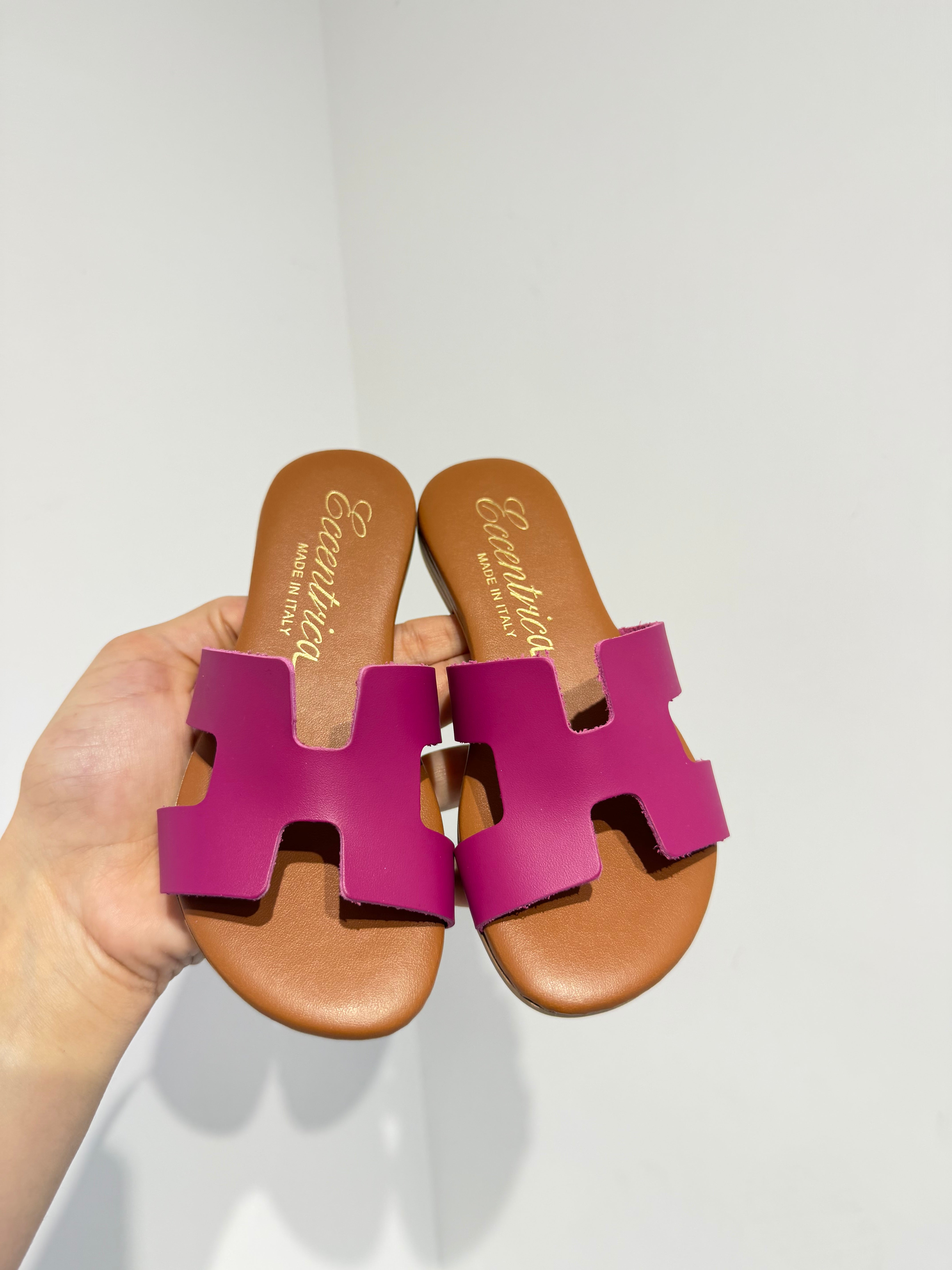 Ciabatta mod. Herme* fucsia