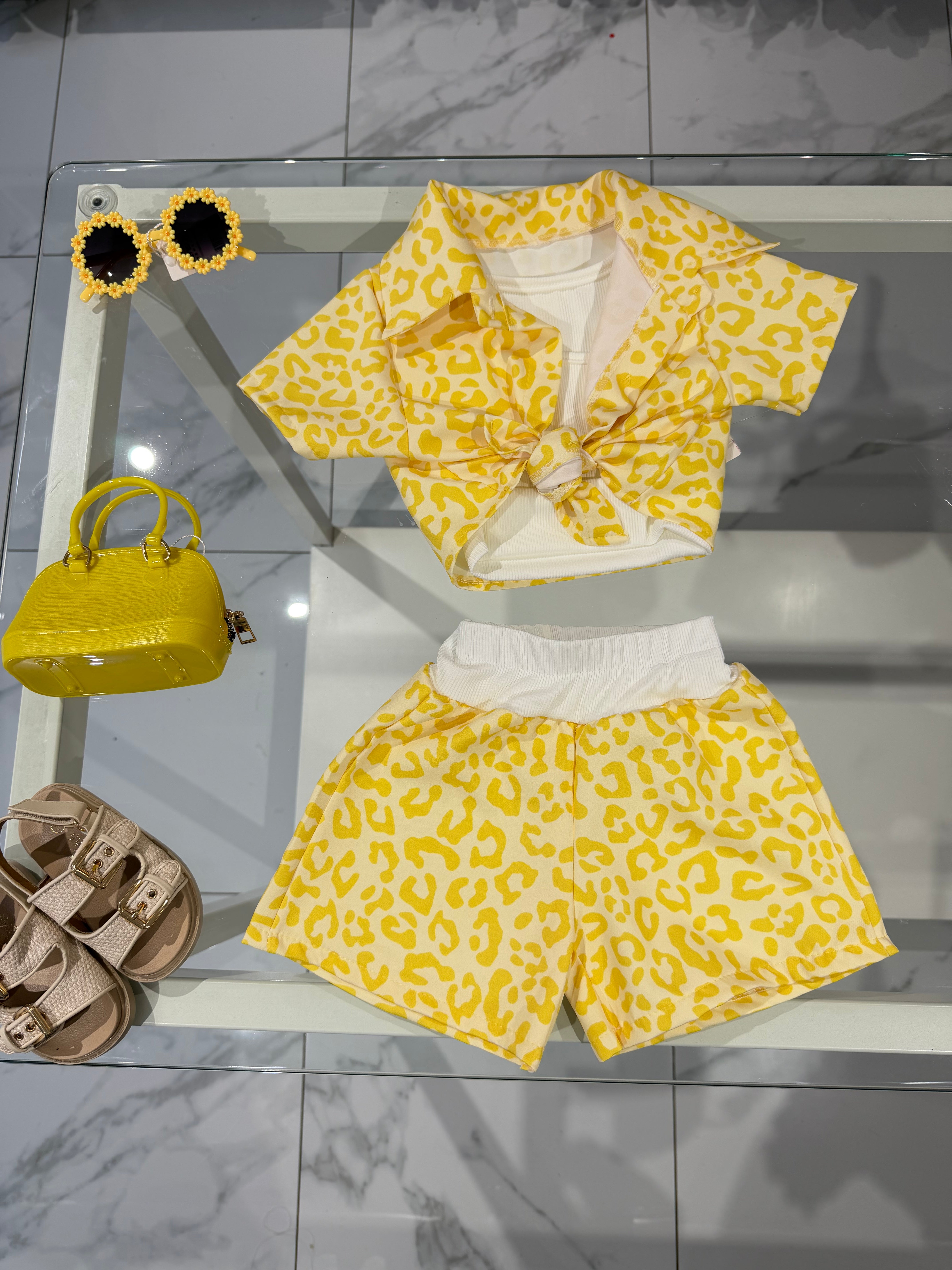 Coordinato animalier 3 pezzi