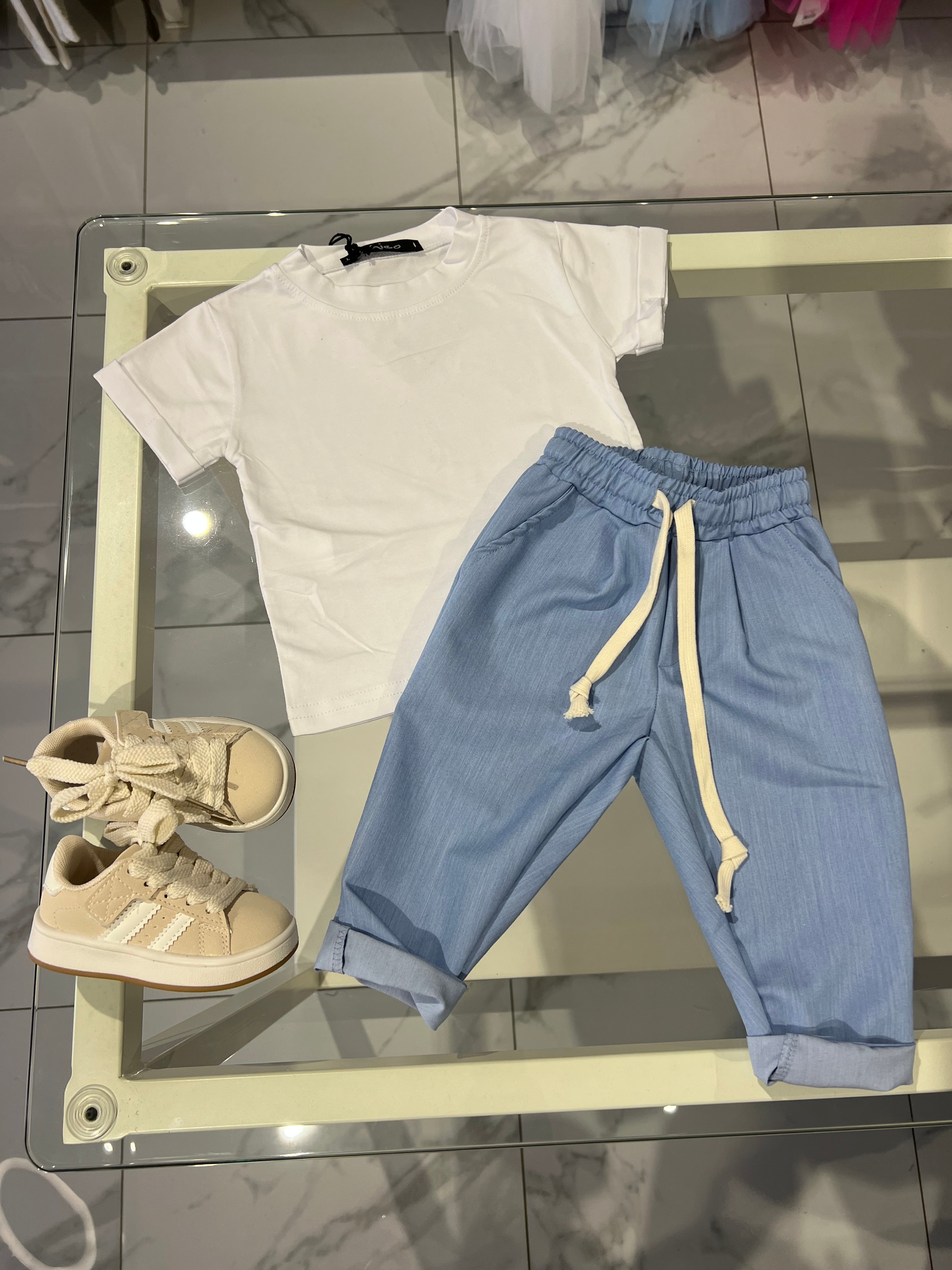 Pantalone Just celeste