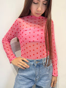 Maglia velar cuori