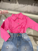 Camicia cuori diamond