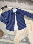 Camicia blu