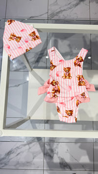 Costume Teddy pink