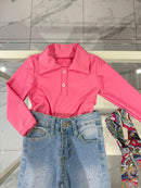 Body polo pink shock