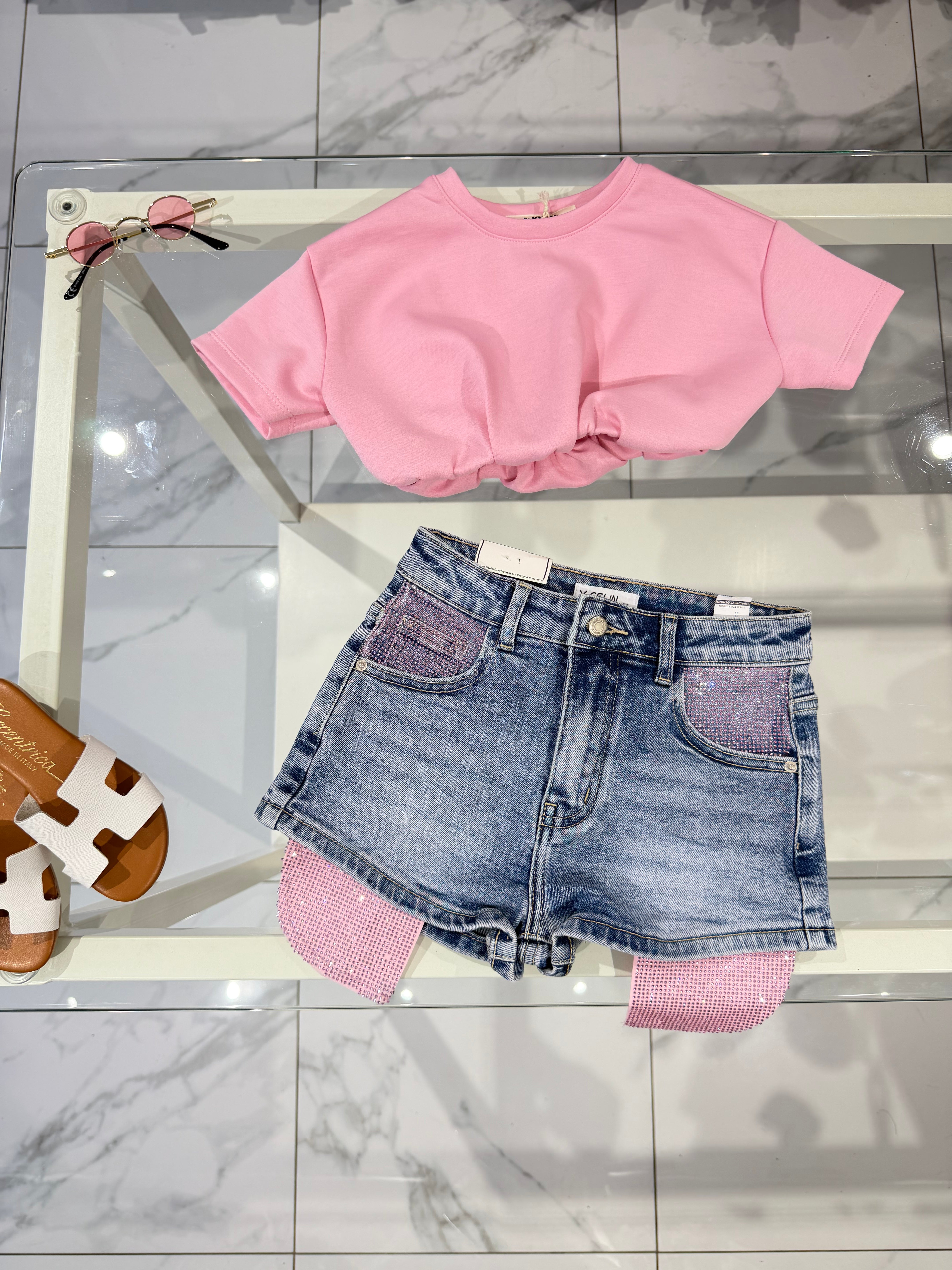 T shirt crop