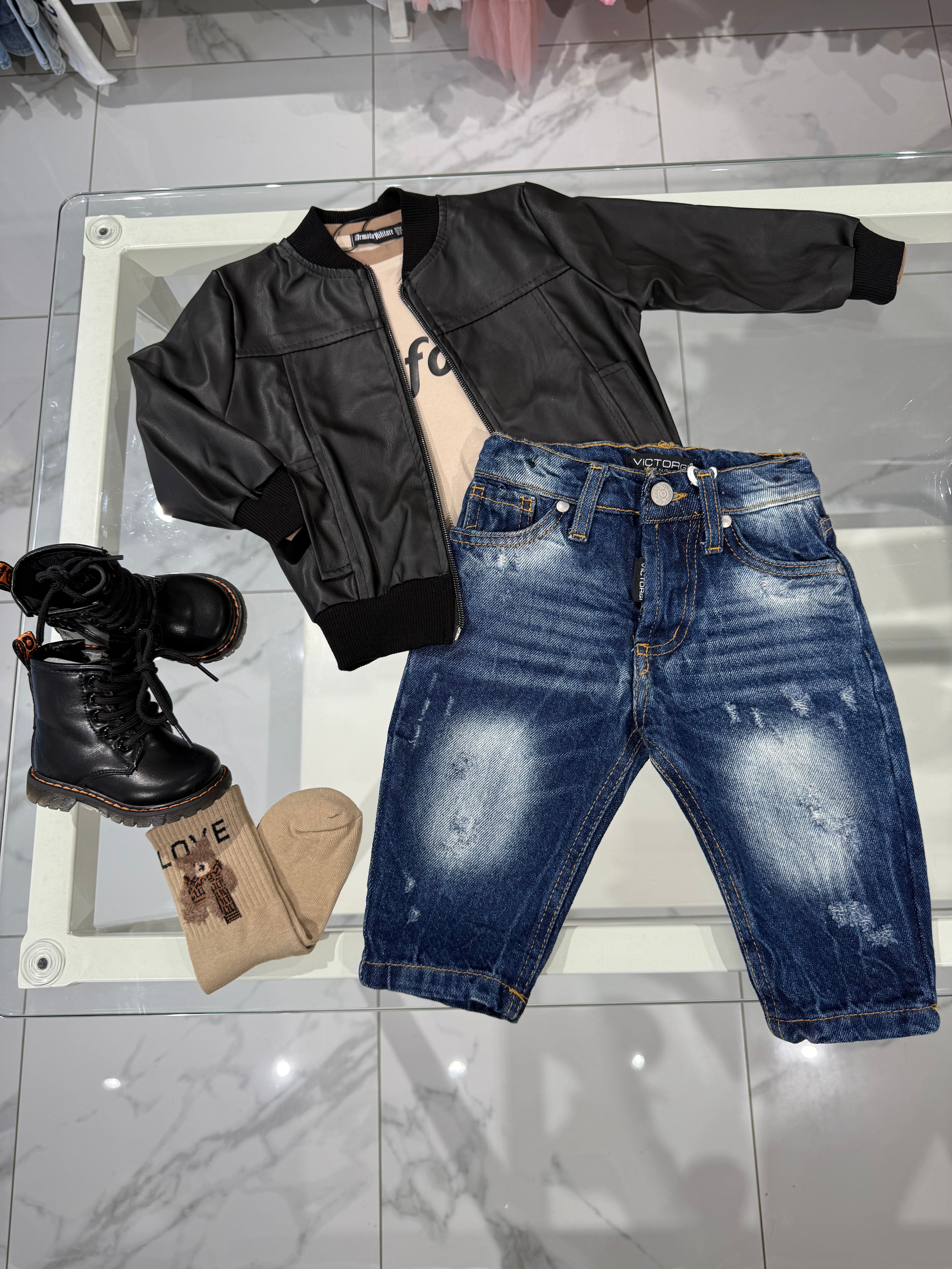 Jacket ecopelle