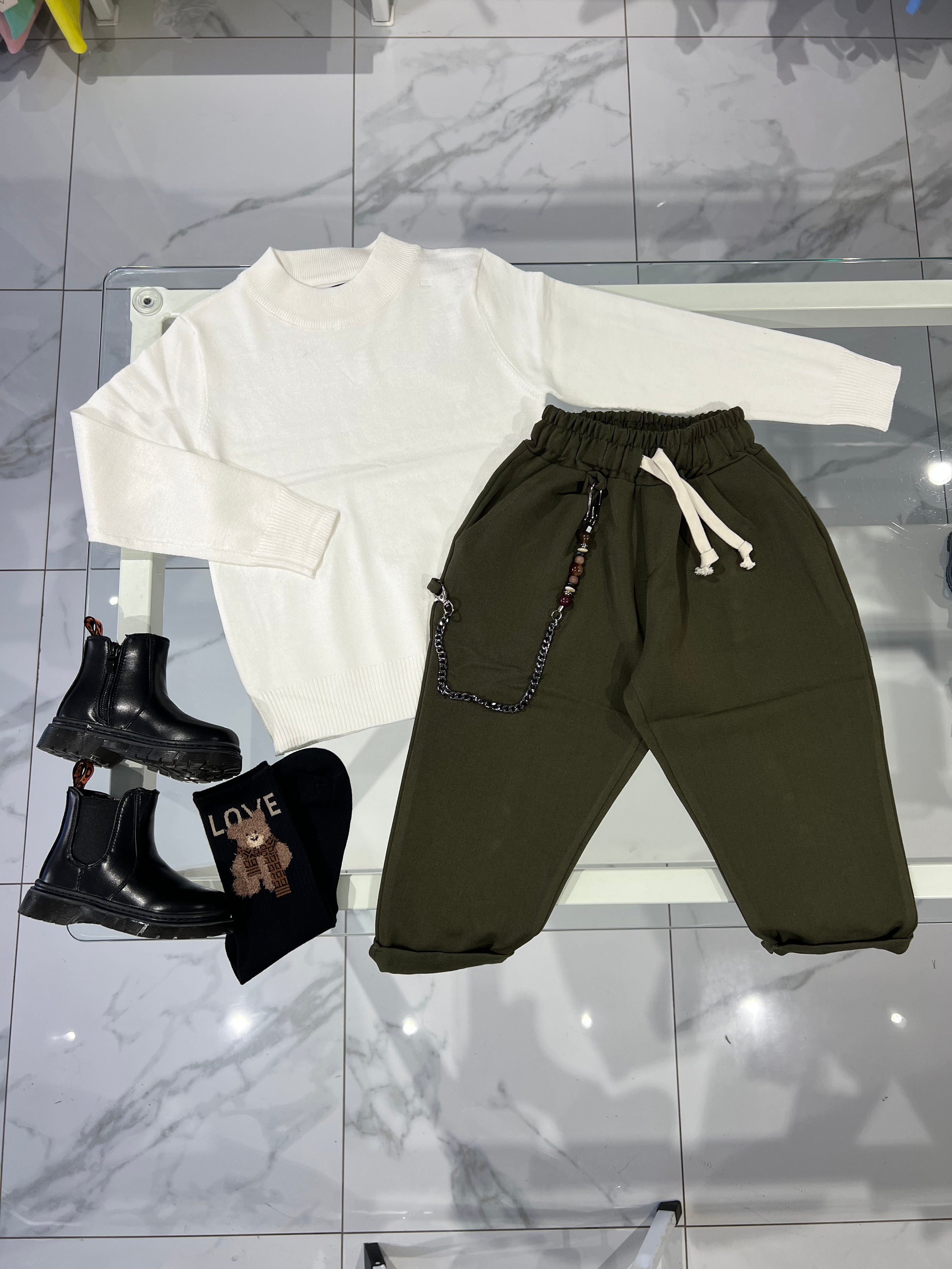 Pantalone  Just Verde Militare