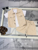 Coordinato Denim beige