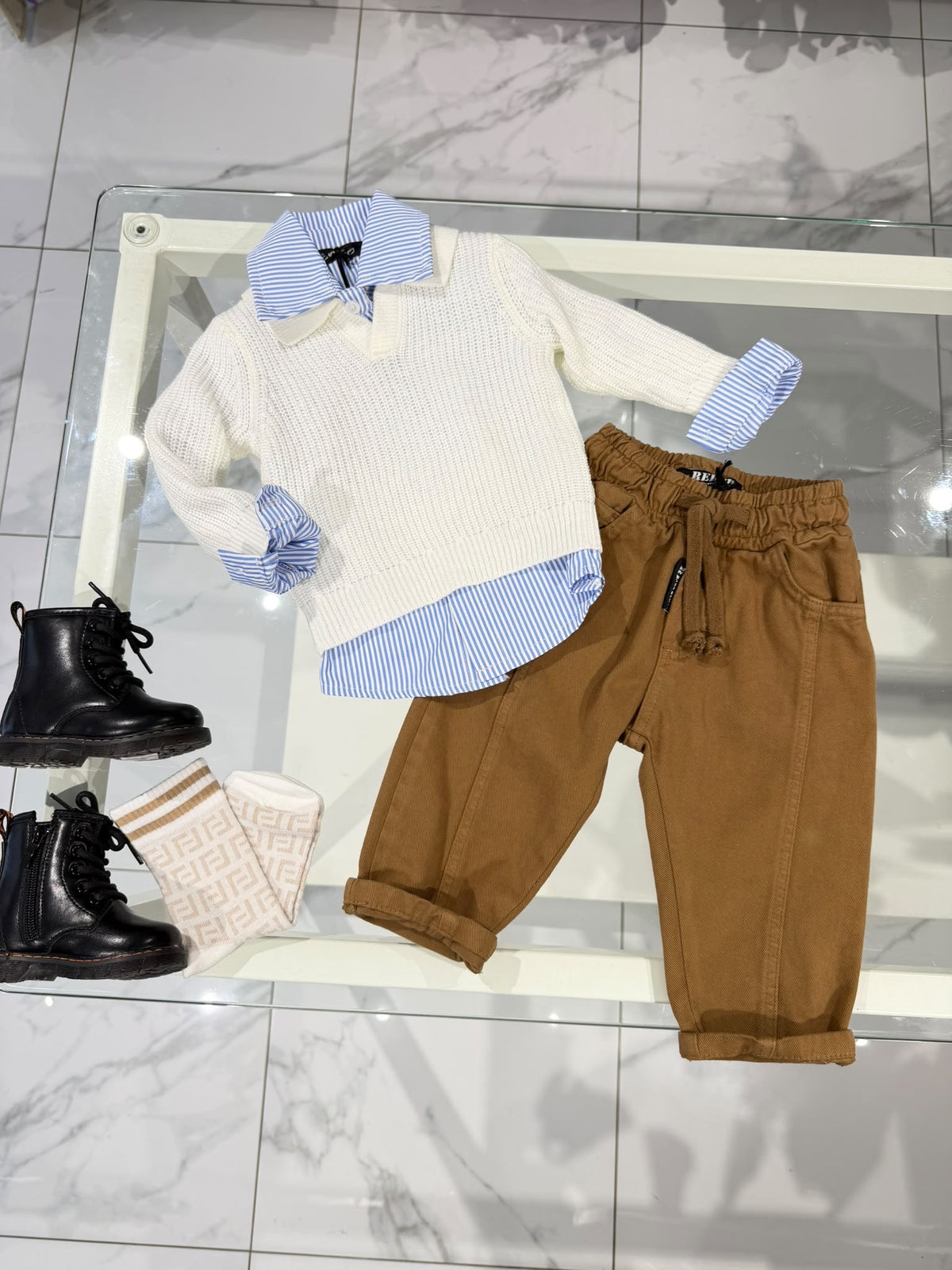 Jeans ballon Brown