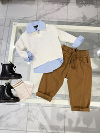 Jeans ballon Brown