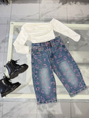 Jeans animalier