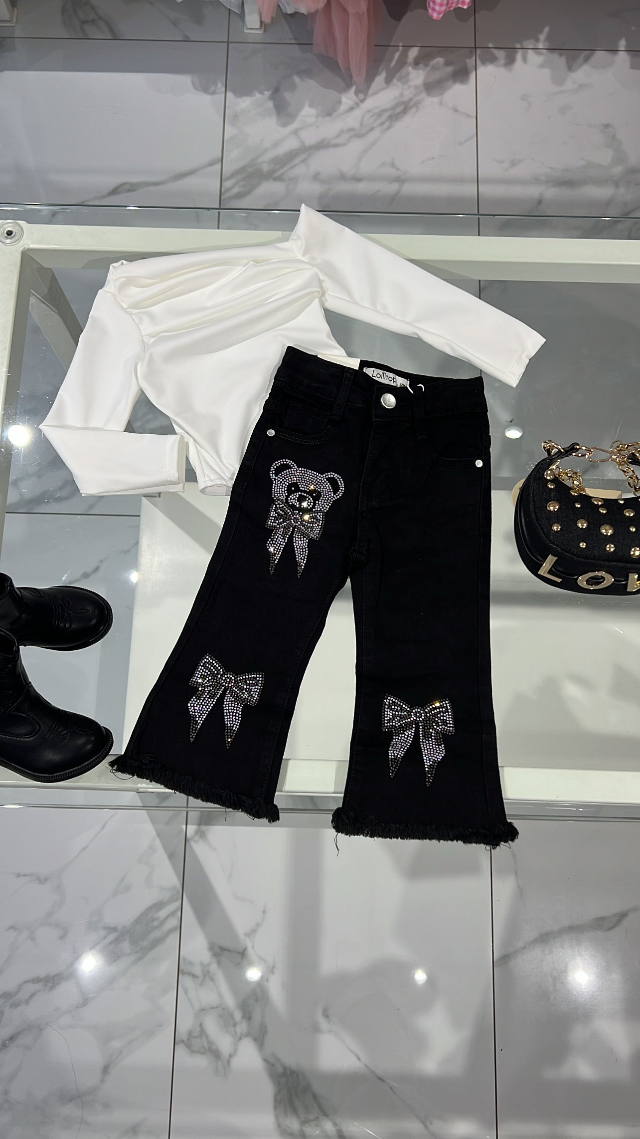 Jeans strass