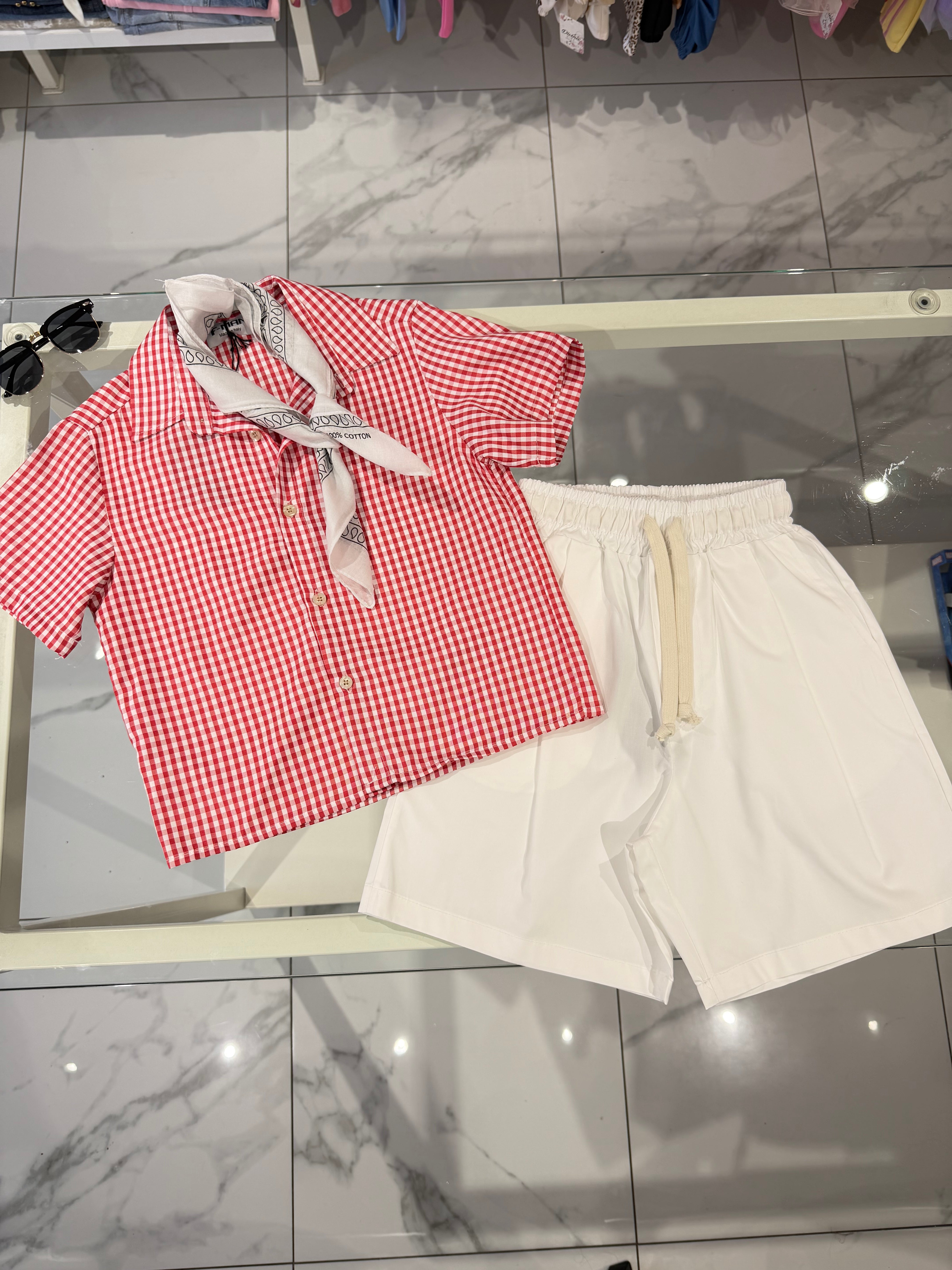 Camicia quadretti