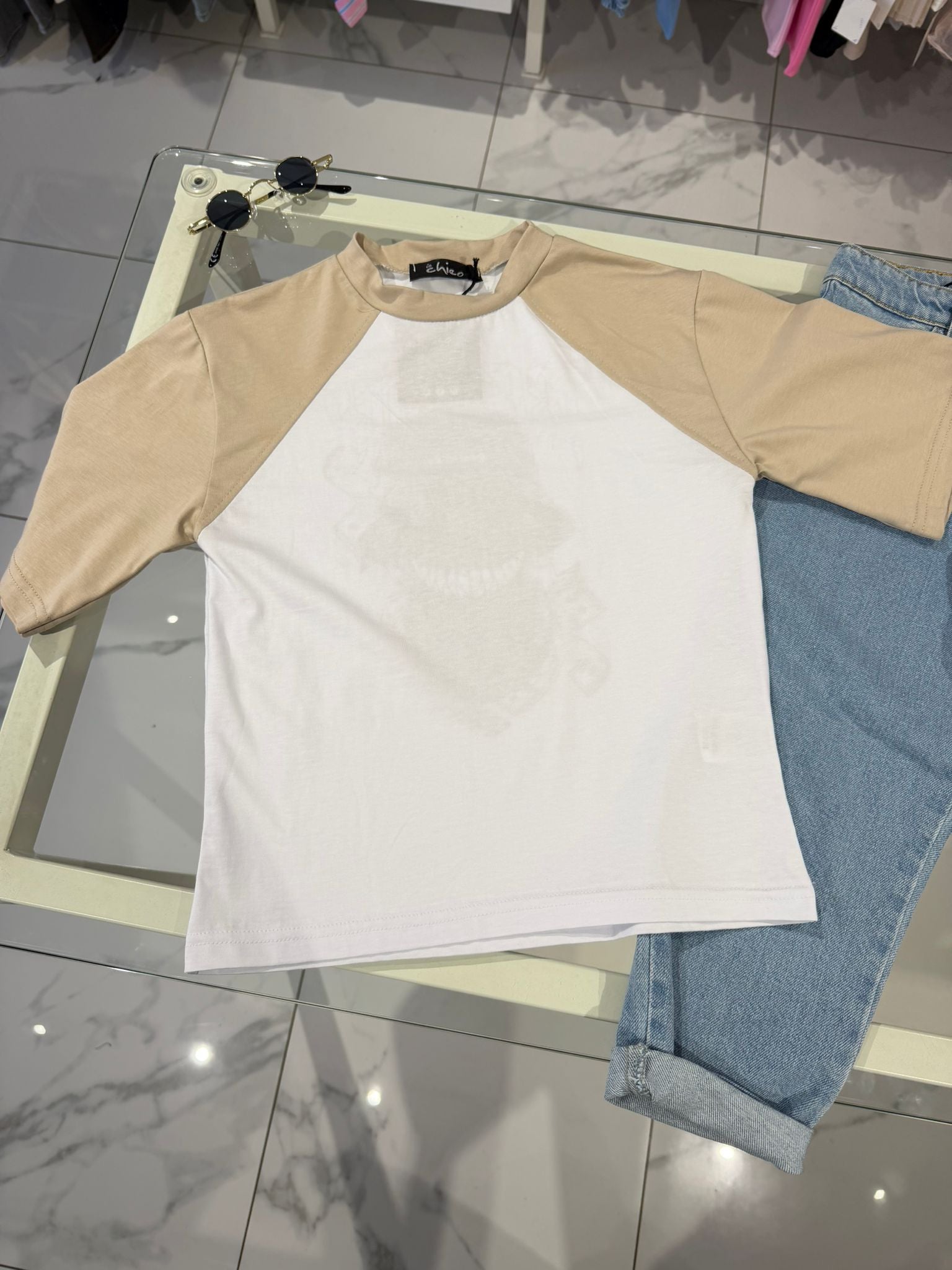 T-shirt stampa retro
