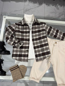 Camicetta quadri flanella