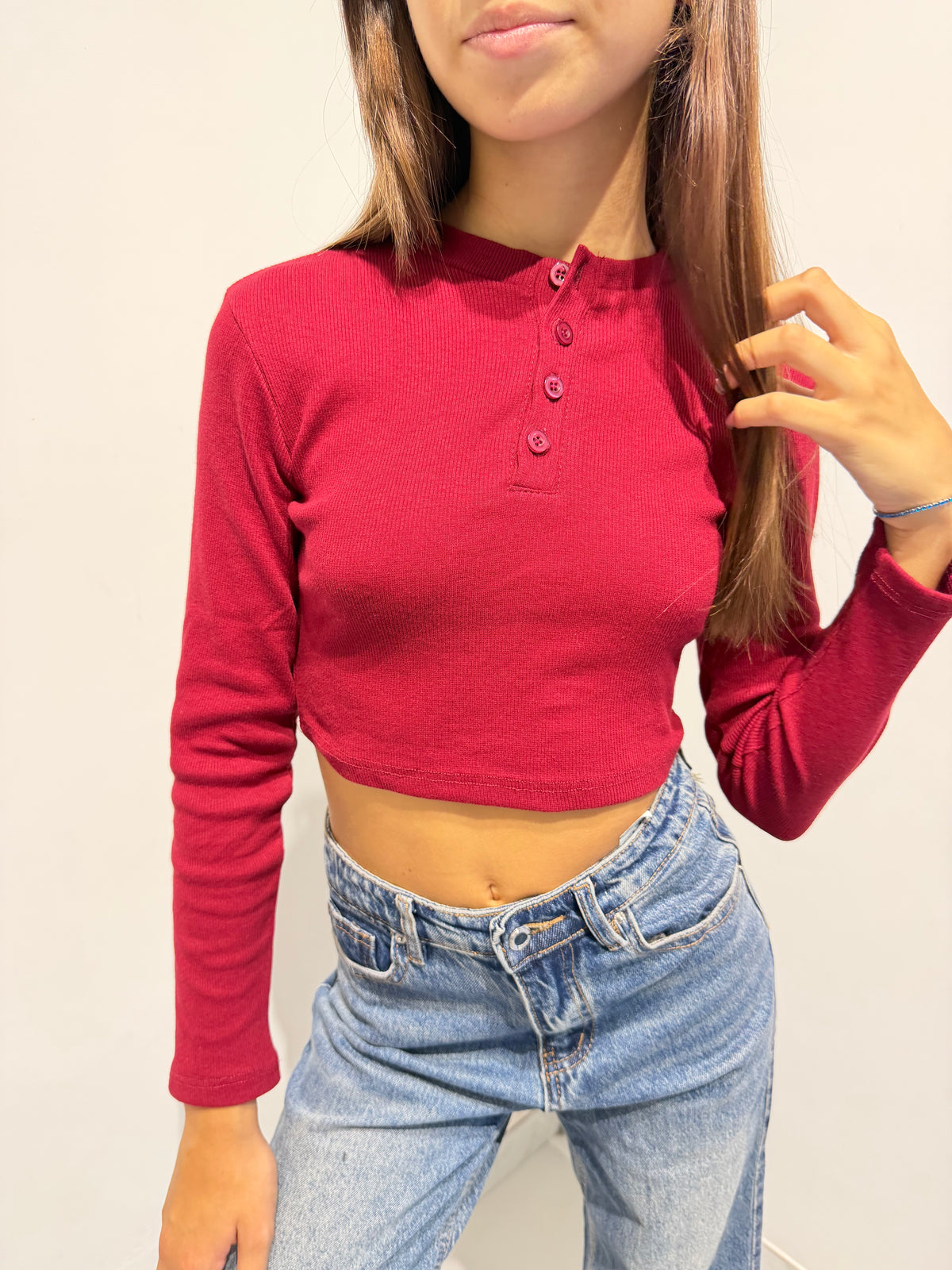 Maglia crop