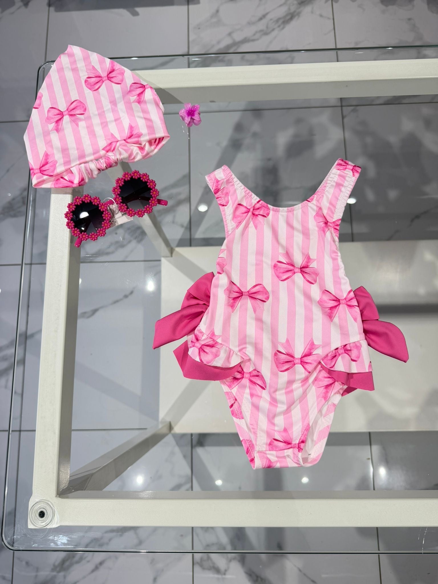 Costume fiocco fucsia
