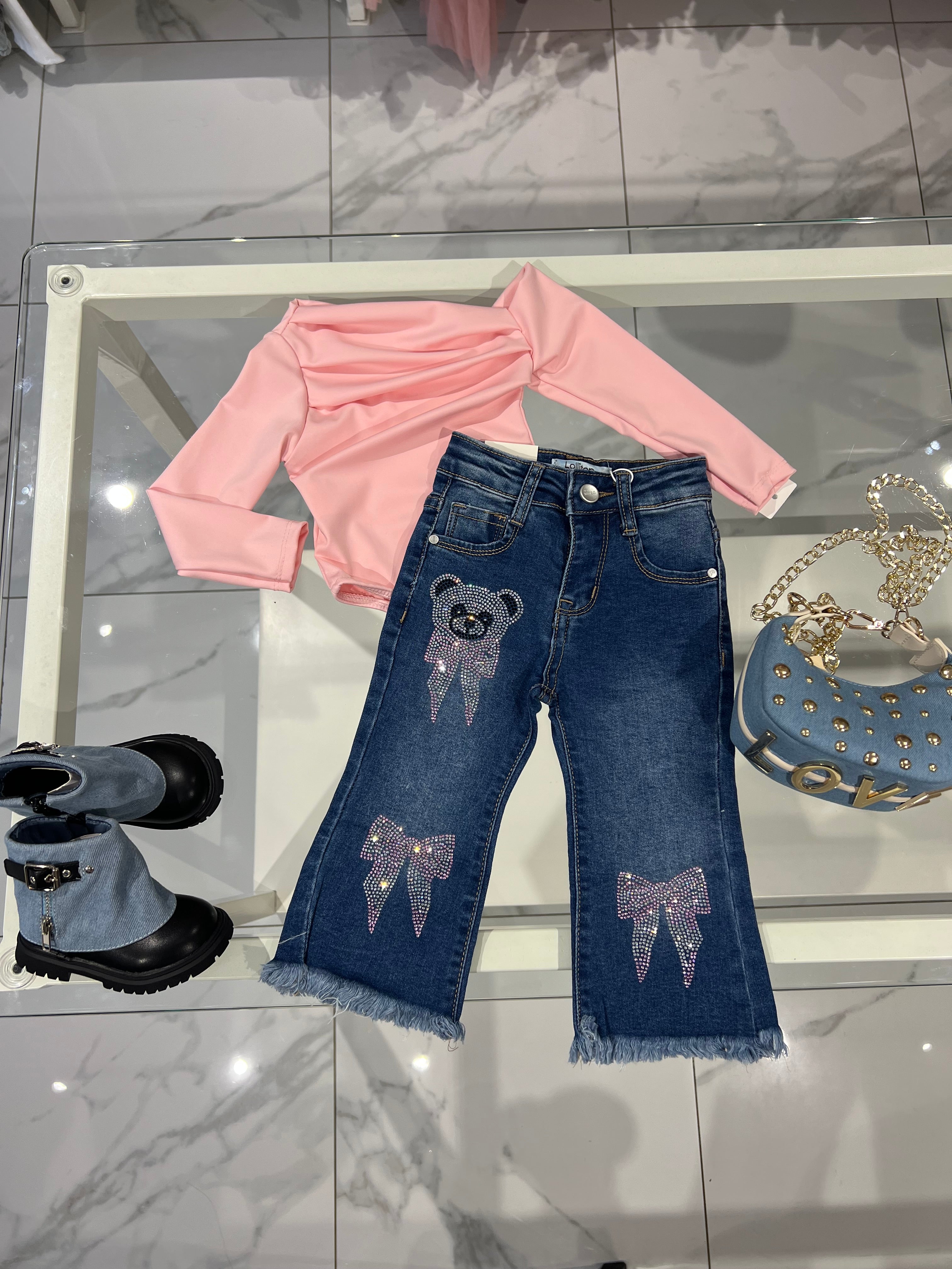 Jeans strass