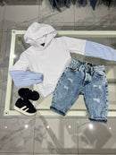 Maglia maniche camicia
