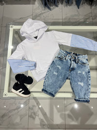 Maglia maniche camicia