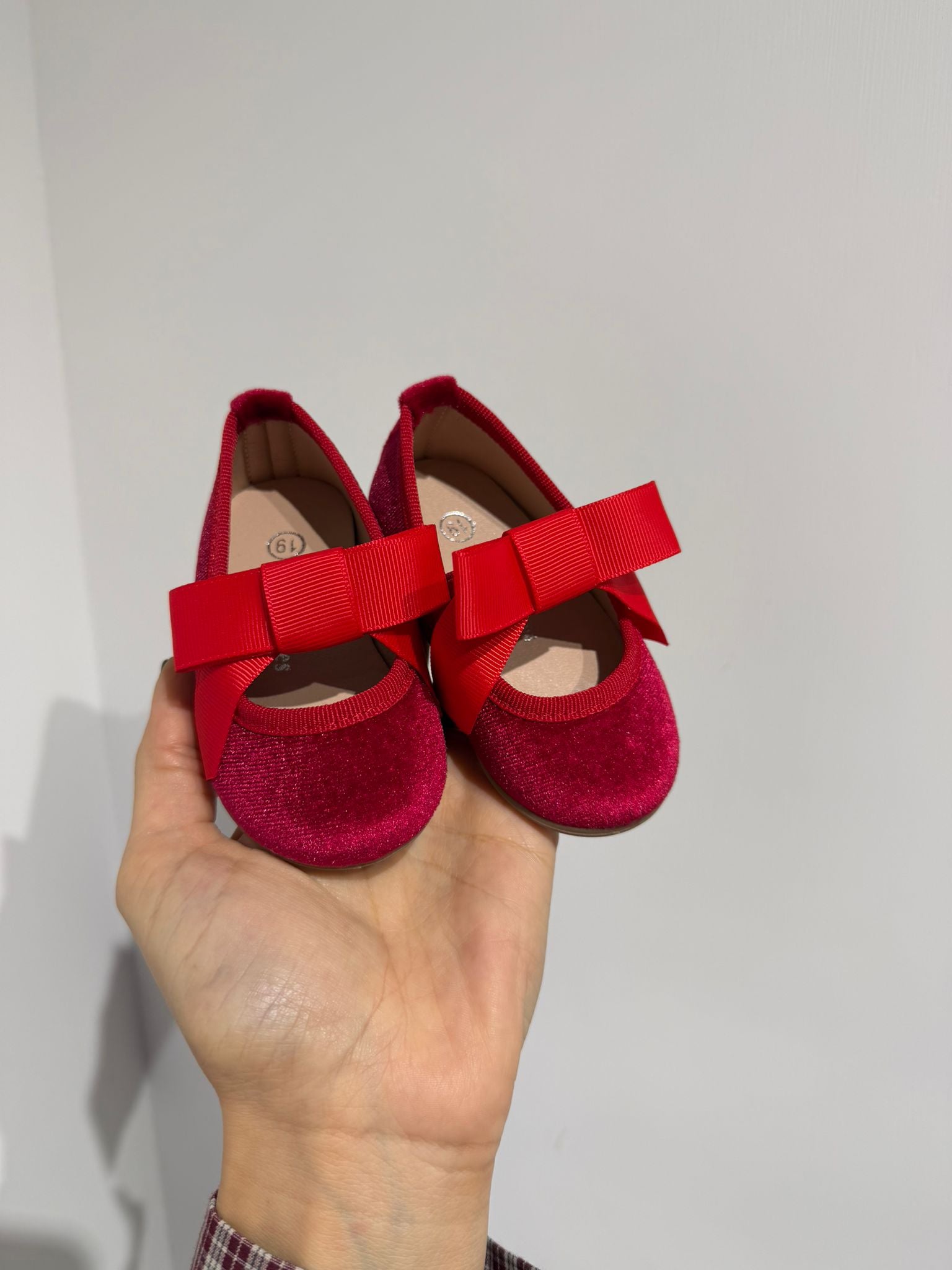 Ballerine velluto
