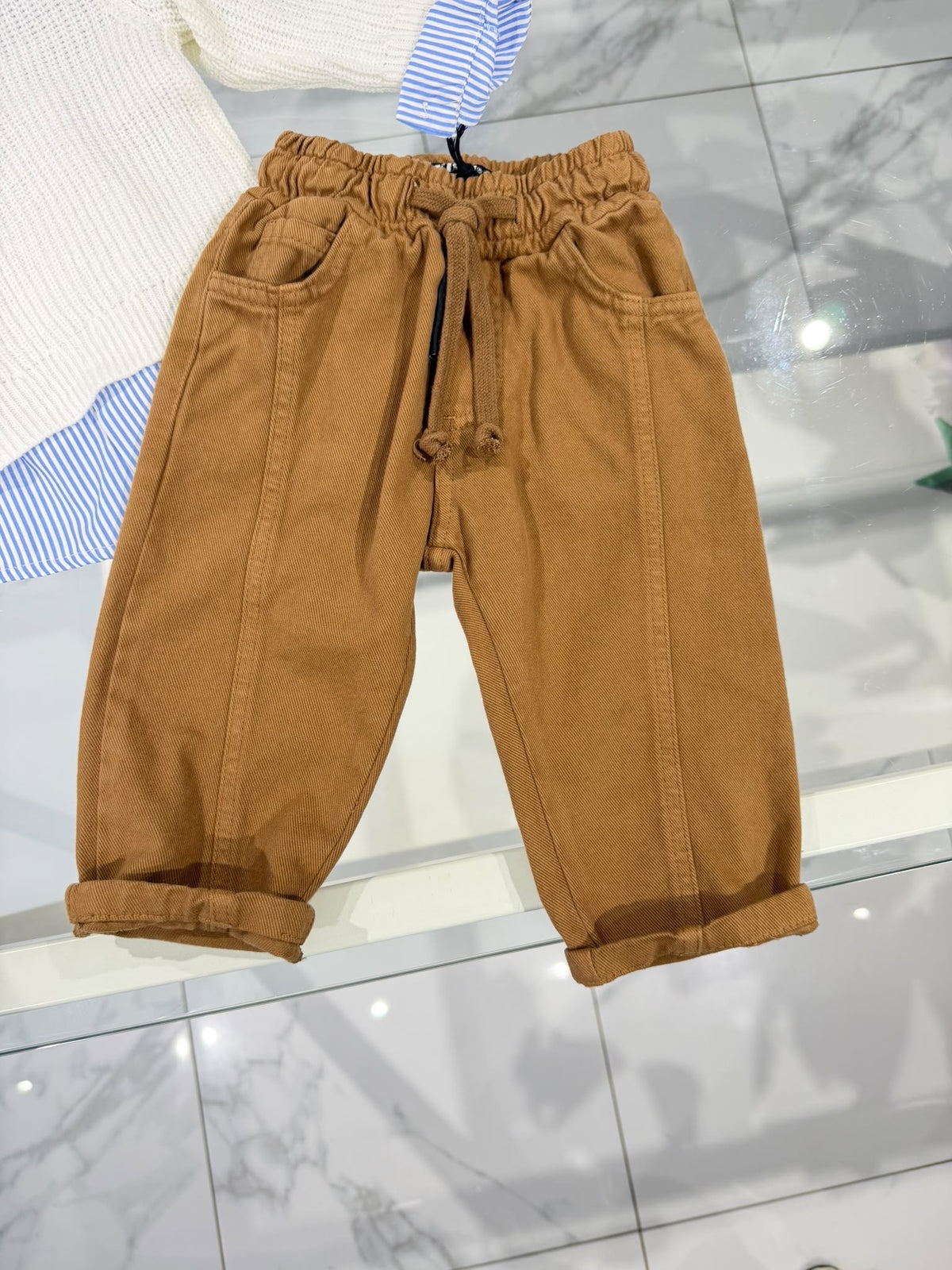 Jeans ballon Brown