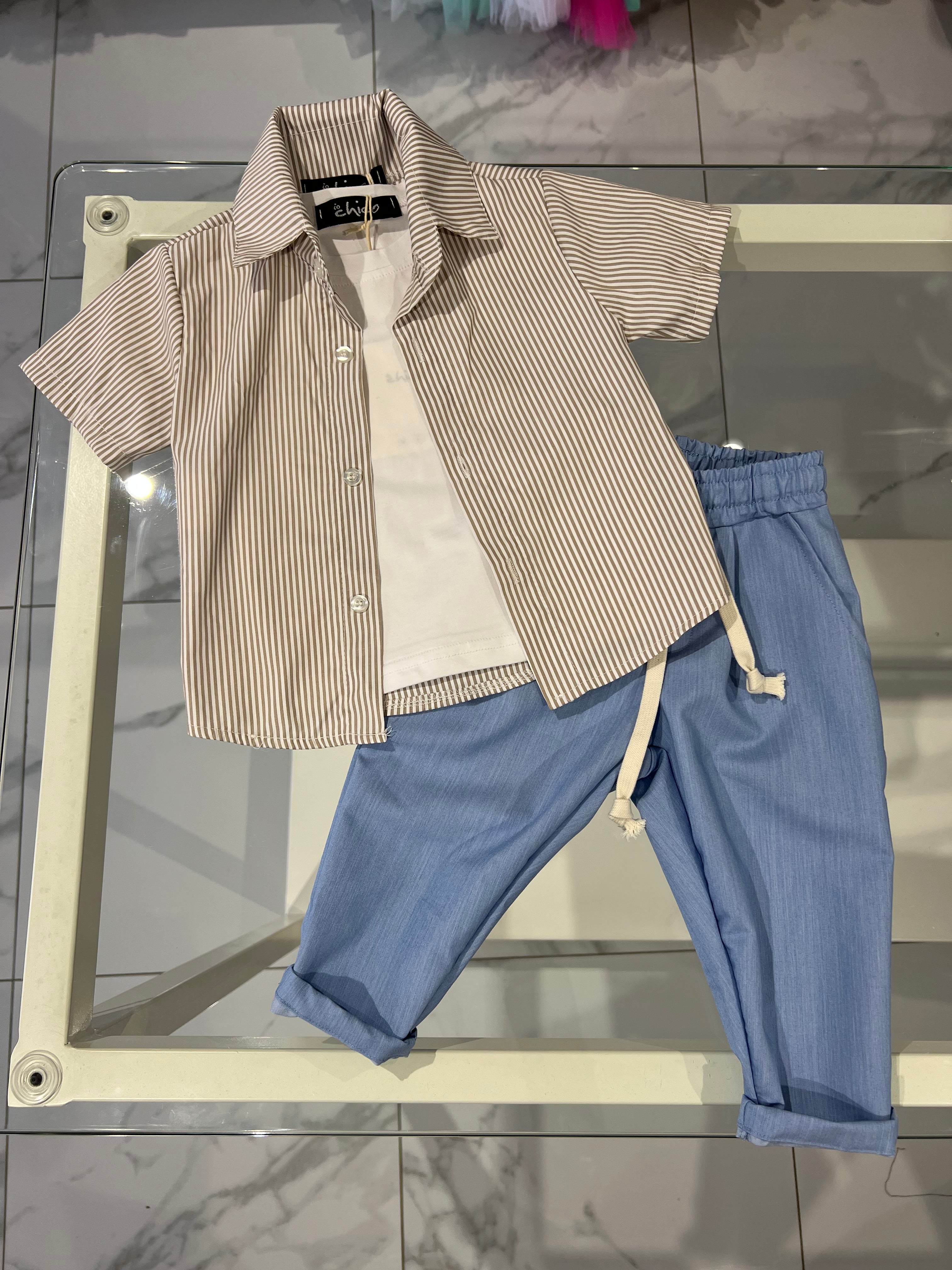 Pantalone Just celeste