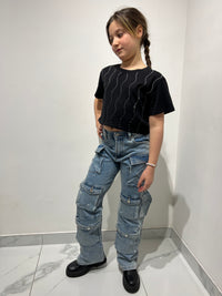 Jeans Cargo Diamond