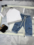 T-shirt profili Grey