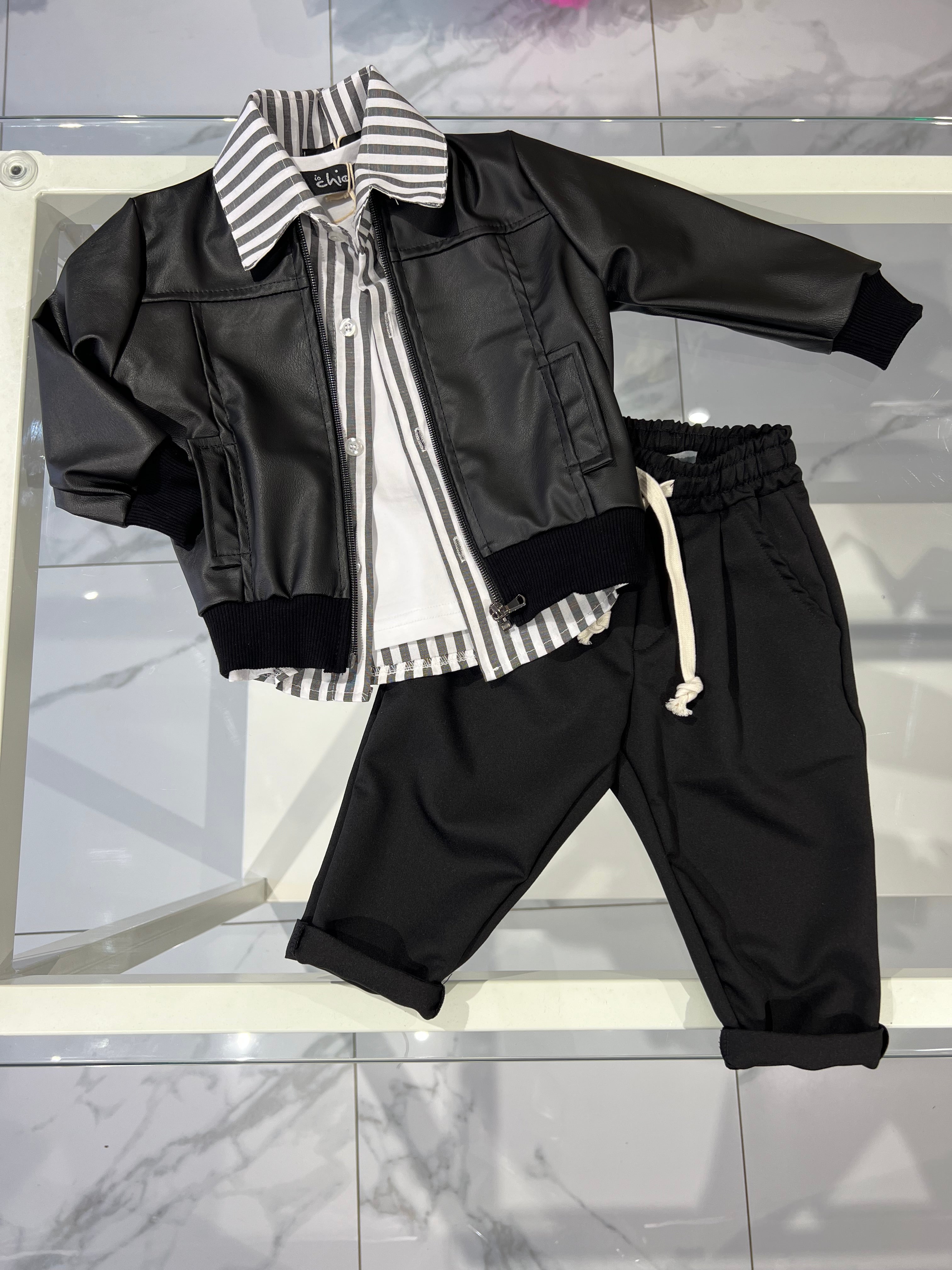 Camicia righe larghe
