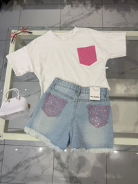 Short tasca retro Diamond