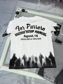 T-shirt black and white