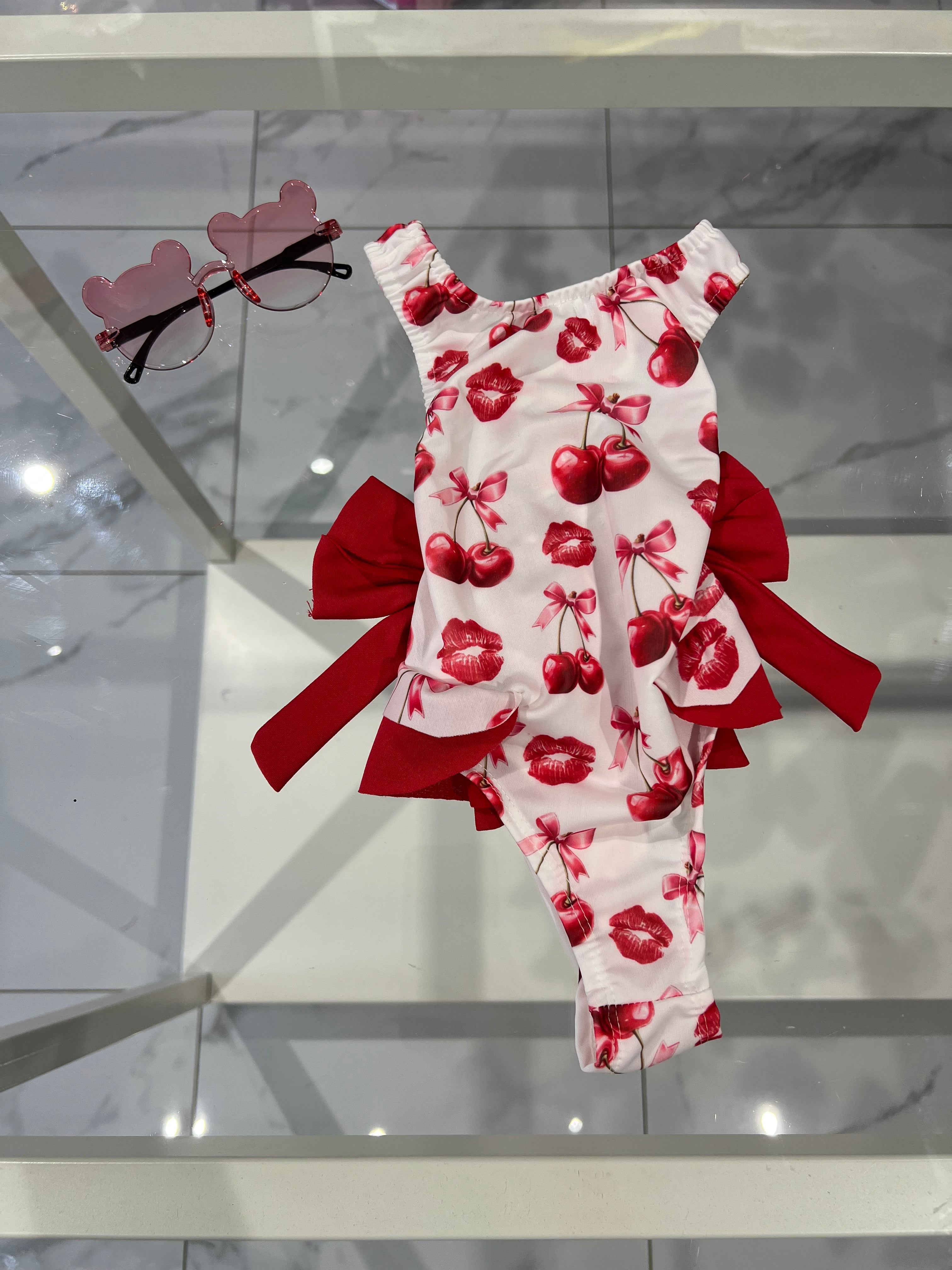 Costume ciliegia rosso