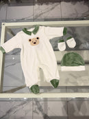 Set Tutina, cappellino, Muffole