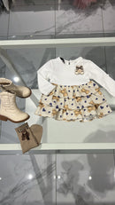 Vestitino Teddy cuori Lilla