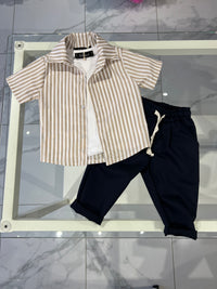 Camicia righe larghe