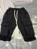 Jeans cargo nero