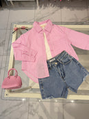 Short pietre rosa