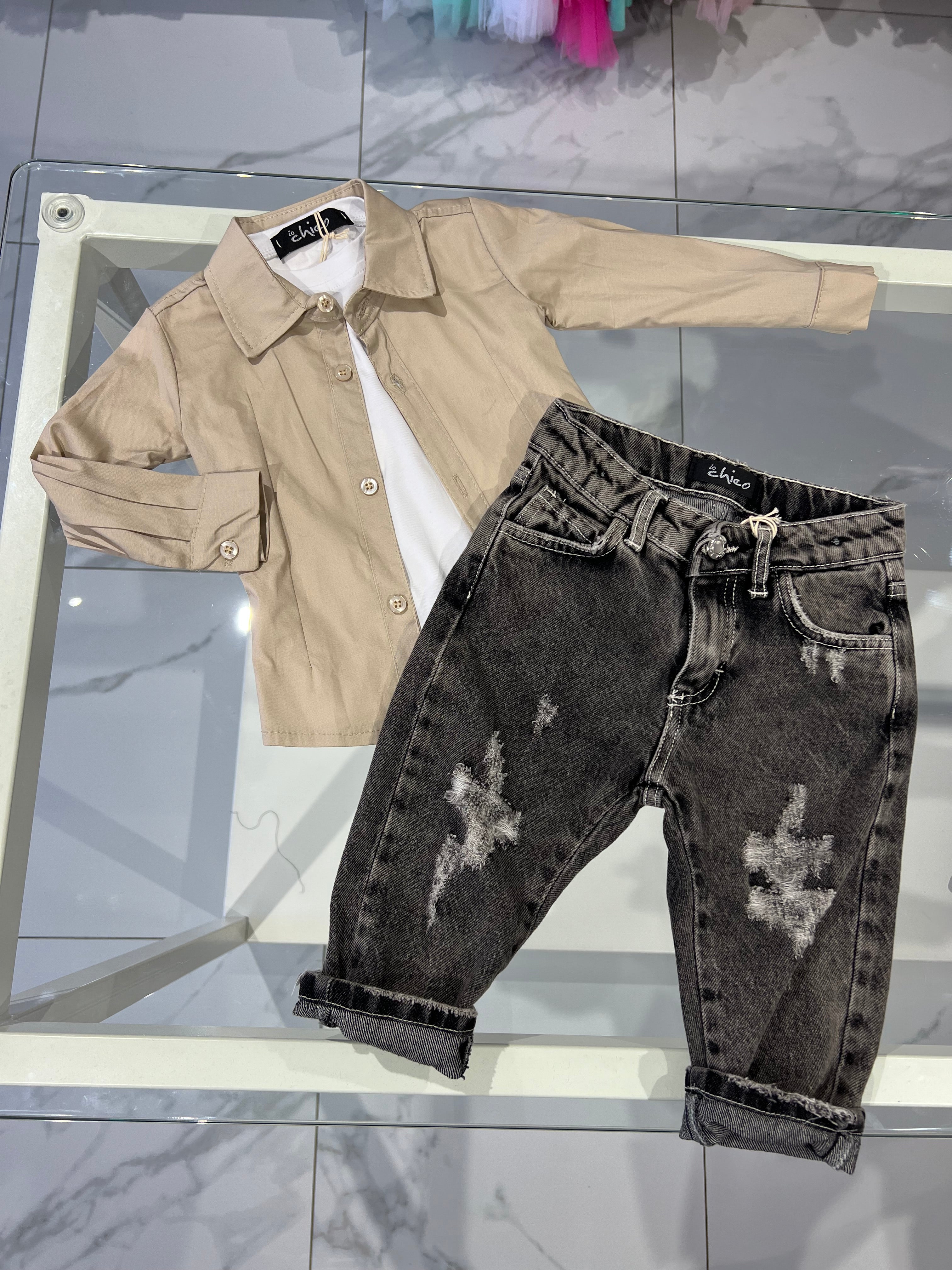 Jeans nero
