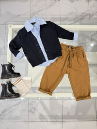Cardigan blu